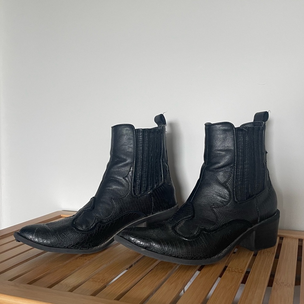 Free People Ankle Cowboy Boots